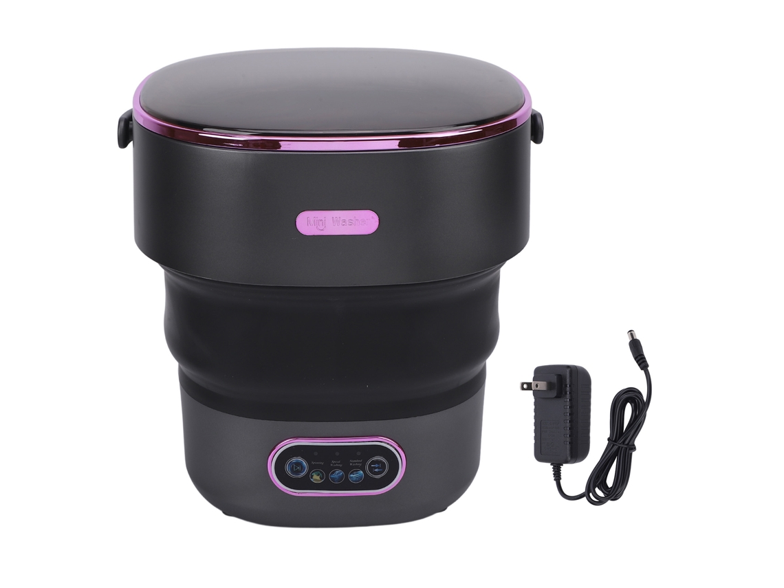Mini máquina de lavar compacta e dobrável de 13l com mangueira de drenagem para apartamentos, residências e hotéis LAXISCREED
