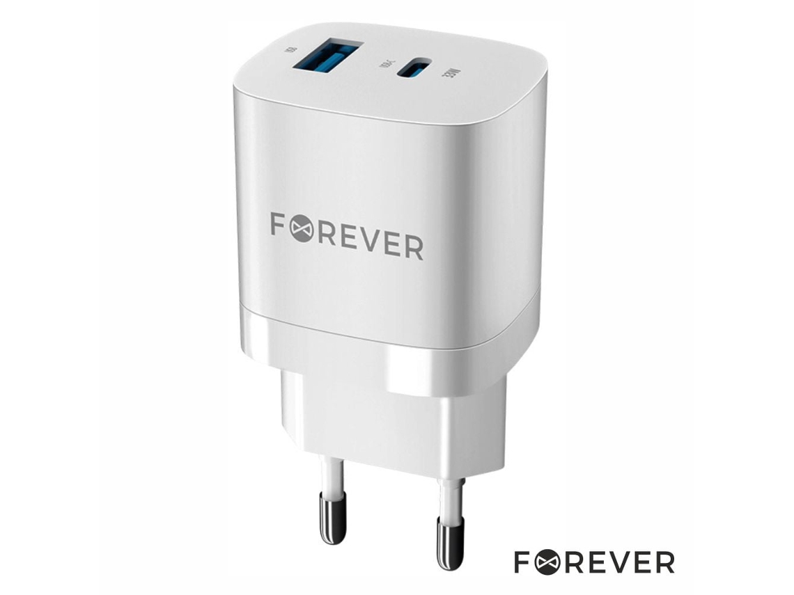 Alimentador Comutado Usb c Pd / Usb a 33w Gan FOREVER