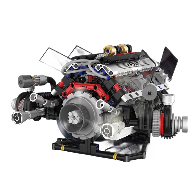 K96212 Motor V8 Simulado (664 Peças)