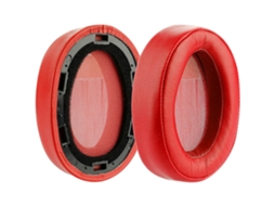 Almofadas Zruxe Para Auscultadores Sony Wh-h900n / Mdr-100abn (over-ear, Vermelhas)