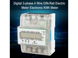 Contador de Energia Trifásico Digital Rail mounted