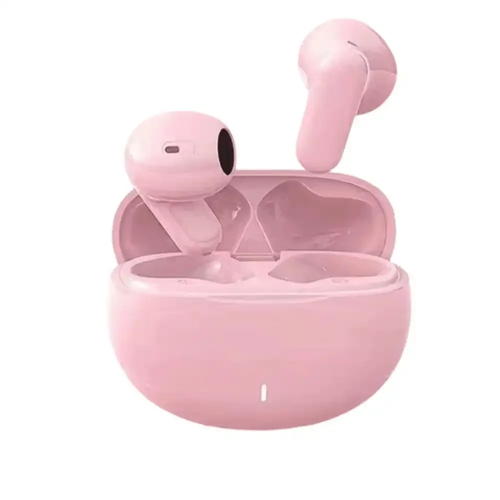 (rosa) Novos Fones De Ouvido Intra-auriculares Bluetooth Tws (true Wireless Resonable Noise Cancelling)