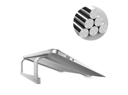 Suporte Para Laptop Longing, Rack De Resfriamento Portátil De Alumínio Ergonômico Slowmoose