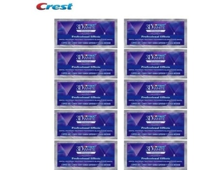 Tiras de Clareamento CREST 3D Professional Effect