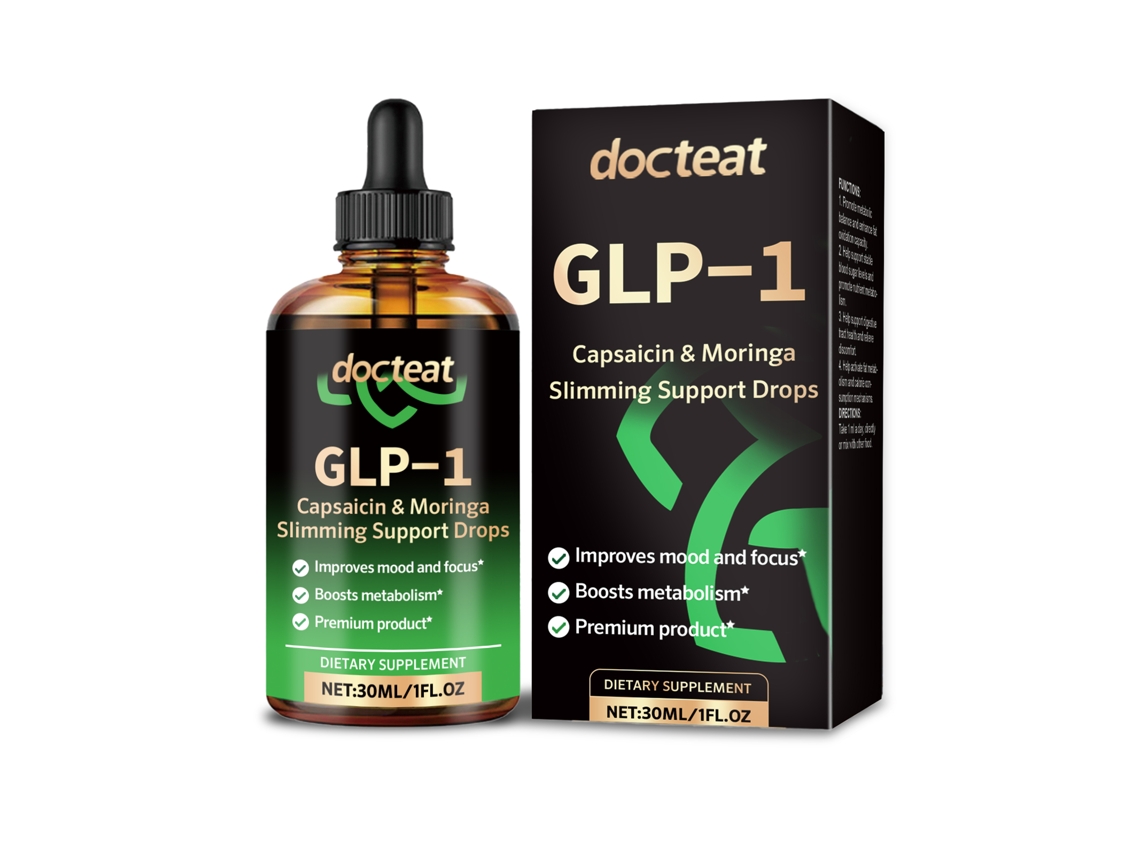 Gotas Glp 1 com Sabores de Fruta e Pimenta para Controle de Apetite e Perda de Peso LAXISCREED