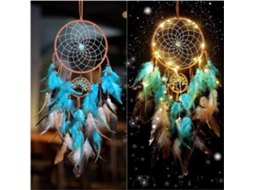 Atrapasueños LED Azul, Decoração de Parede ZYBLSSBB