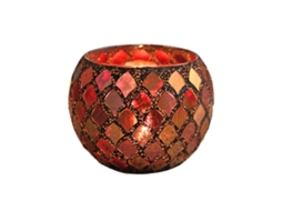 Vaso de Vidro LAXISCREED para Velas, Incenso e Suculentas