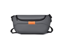 Bolsa Transversal Masculina (cinza), Bolsa De Peito Estilo Urbano, Bolsa De Ombro