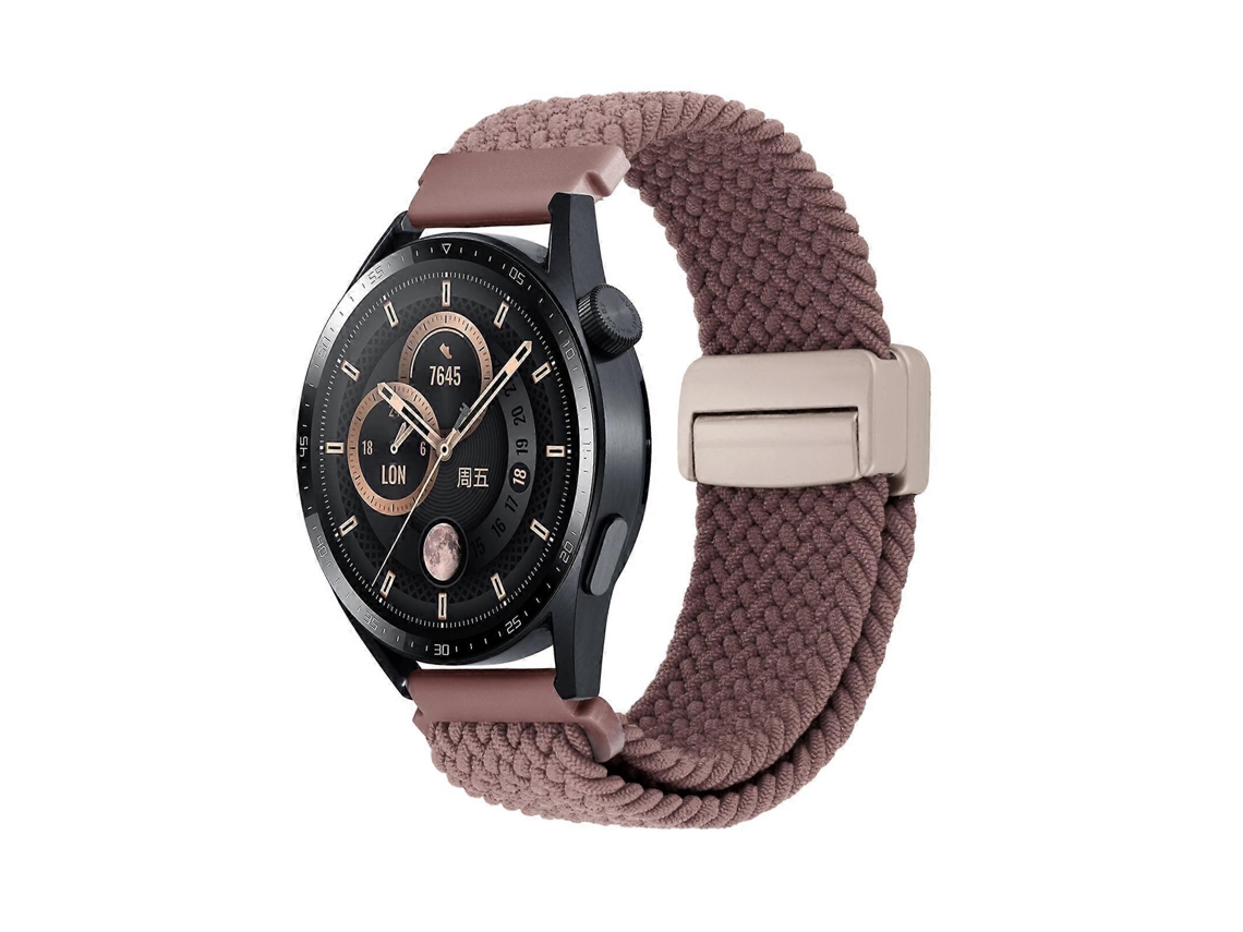 Pulseira De Relógio Em Nylon Trançado Com Fecho Magnético