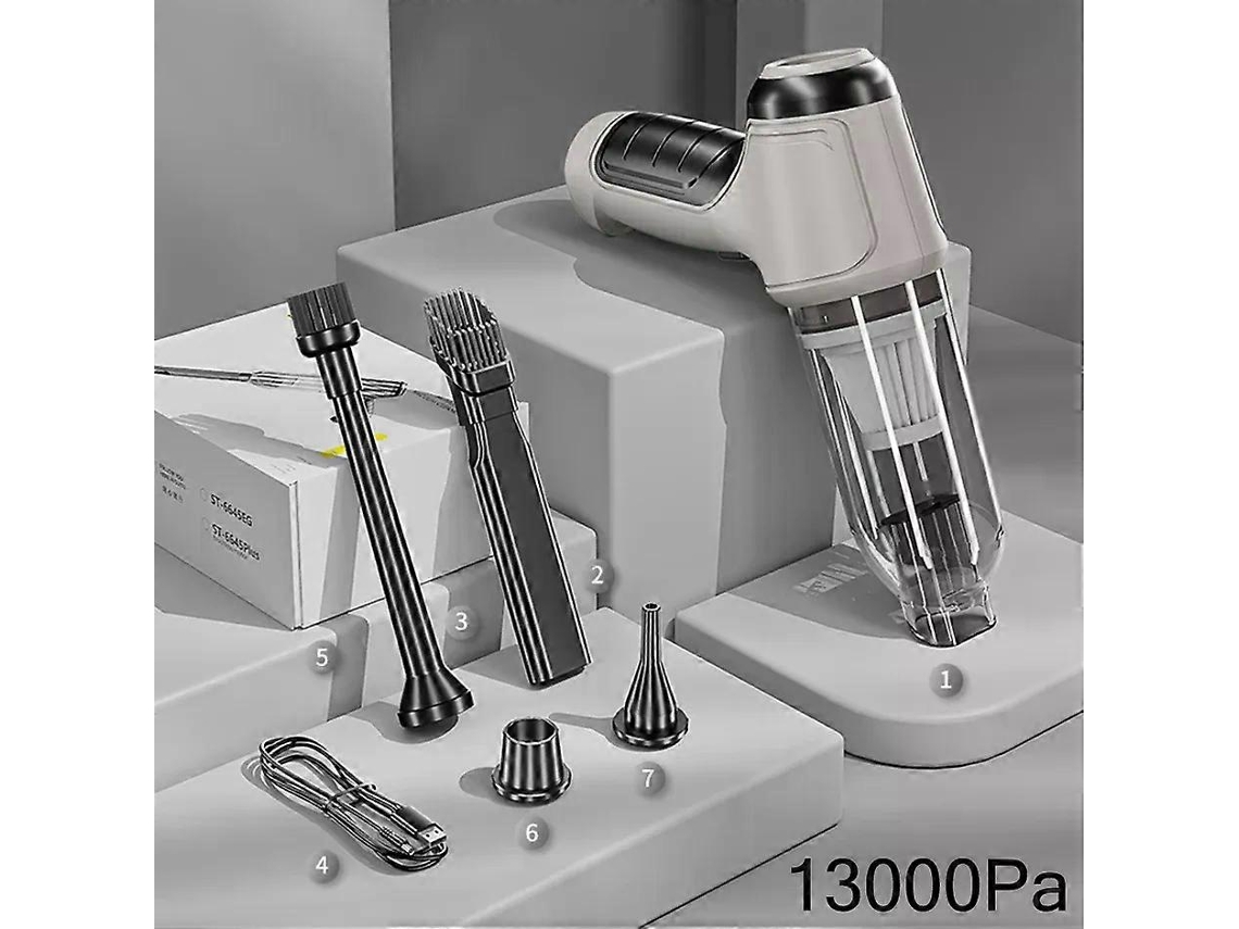 Aspirador De Pó Sem Fio Para Carro 95000pa, Mini Aspirador De Pó Portátil Sem Fio Para Limpeza De Carro E Casa Com Bateria Embuti Aquaforge