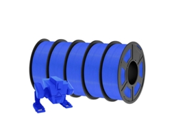 Filamento Para Impressora 3d, Diã¢metro De 1,75 Mm, Aderãªncia De Camadas Aprimorada, Pla P Azul 5 Rolos Oem