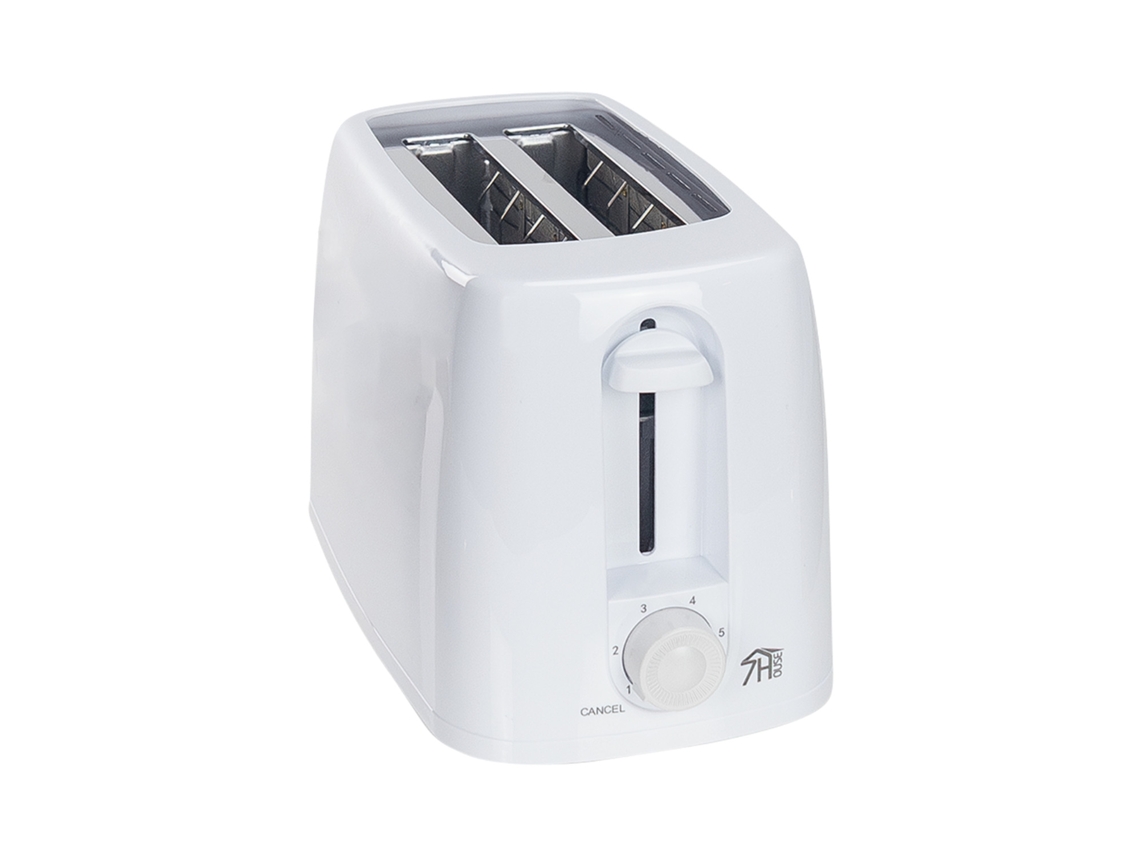 Torradeira De Pão De 2 Ranhuras 700w 6 Níveis De Temperatura Risetoast 7house 7h Seven House
