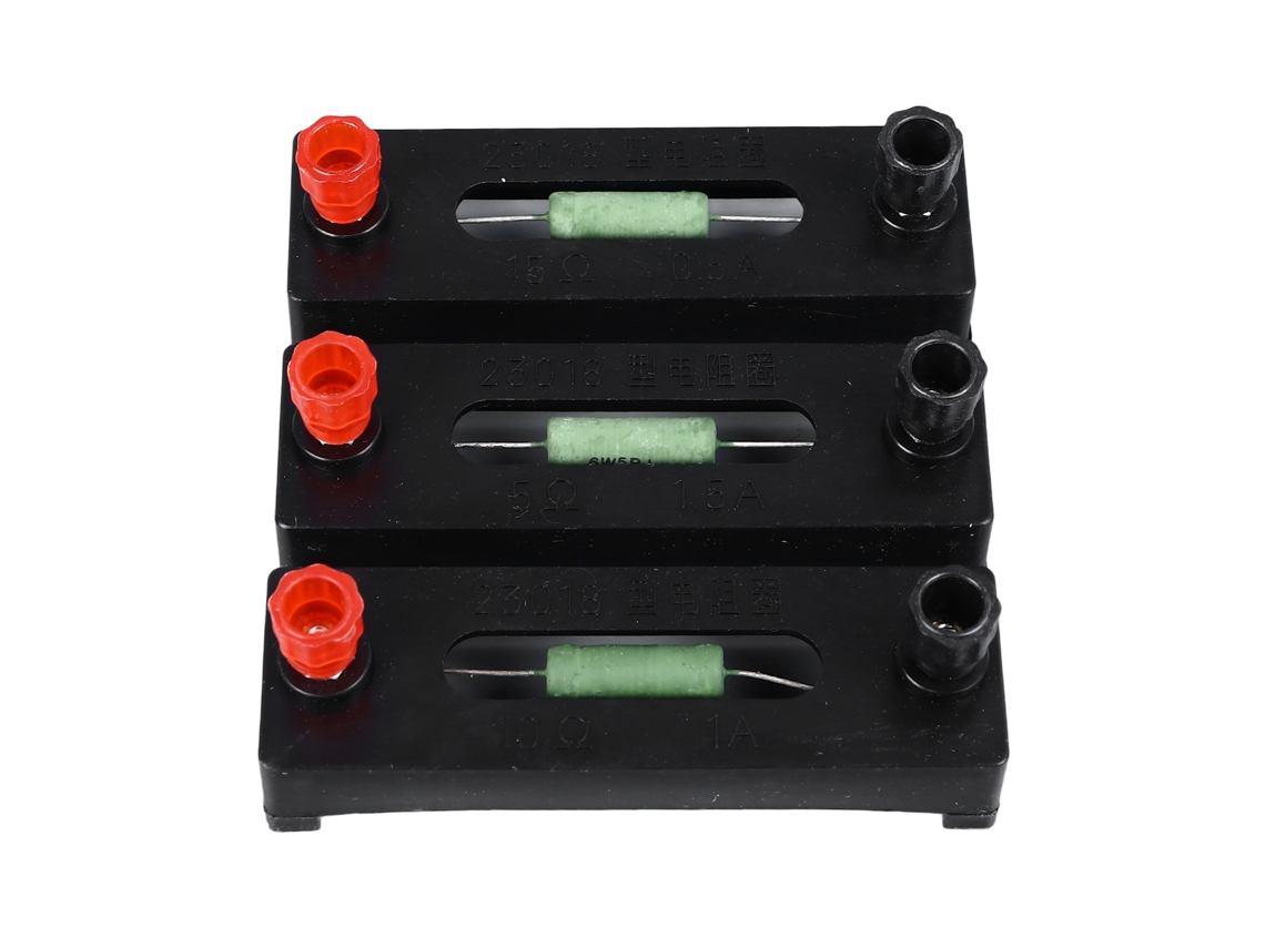 Kit de 3 Resistores Fixos 5ω 10ω 15ω para Laboratório Escolar | S/MARCA