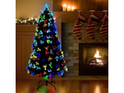 Vidaxl Árvore De Natal Artificial Verde 120 Cm Pvc