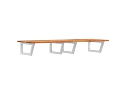 Basin Shelf, Basin Shelves Vidaxl Marrom Madeira De Acácia (120 X 50 X 2 Cm)