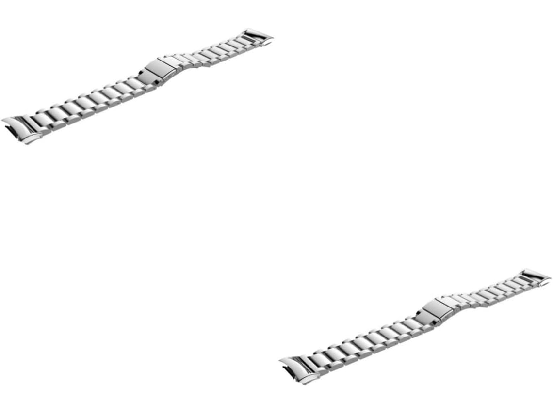 2 Pulseiras De Relógio Com Fivela Metal Em Aço Inoxidável,