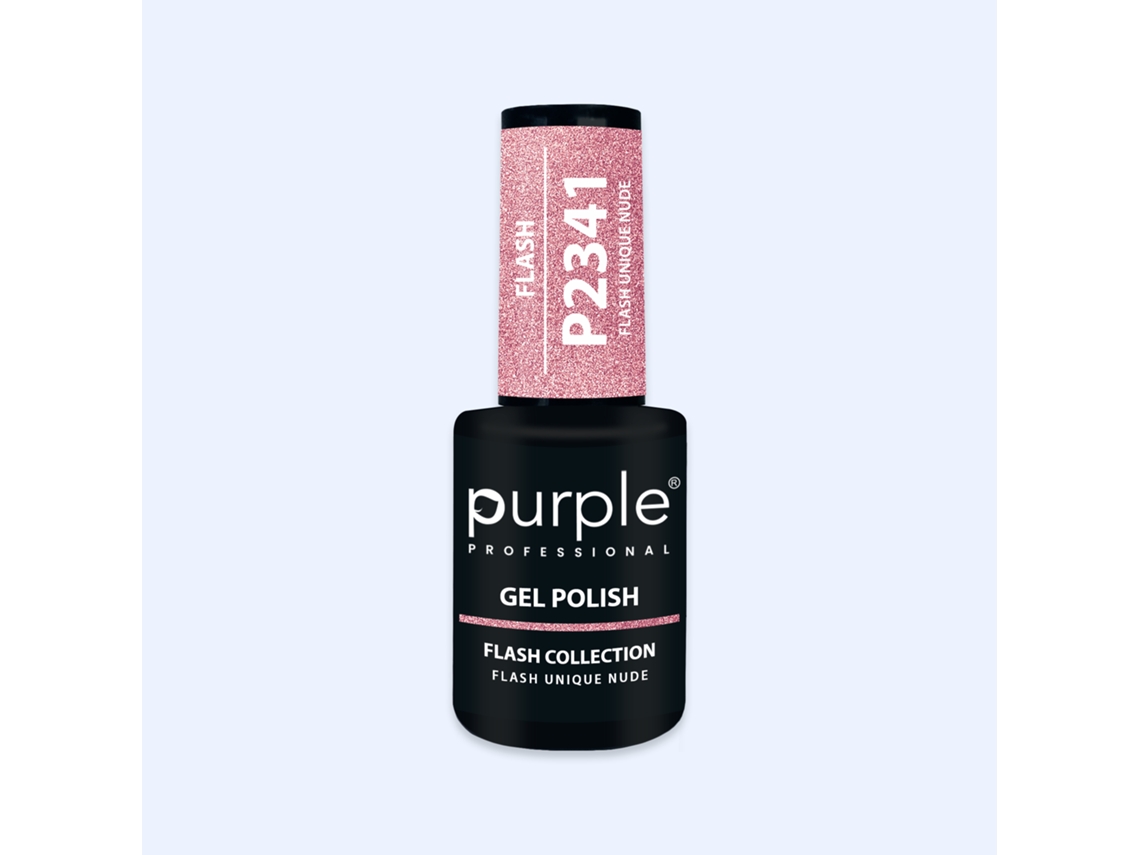 Verniz Gel Purple Flash Unique Nude P2341