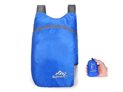 Mochila De Viagem Leve, Dobrável, Impermeável E Compacta, Para Caminhadas, Para Homens E Mulheres, Blu