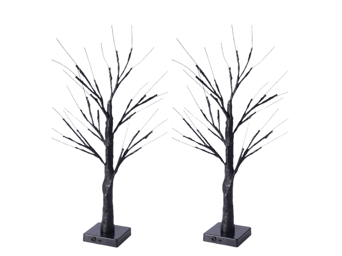 Árvore de Bétula Iluminada para Decoração de Casa Mini Árvore Artificial com Luzes NEVEANCE