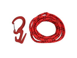 Carabiner de zinco com gancho de mola para montanhismo e camping | S/MARCA