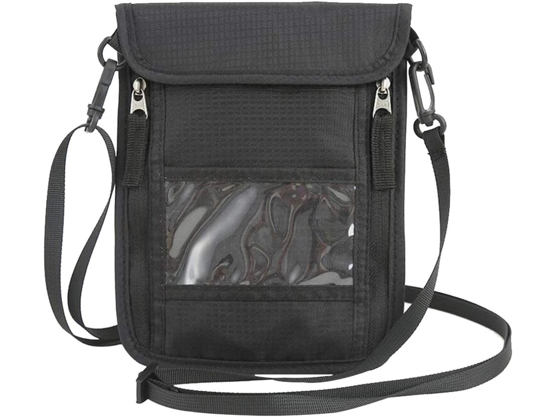 Bolso No Peito Com Pescoço Para Homens E Mulheres, Cordão Impermeável