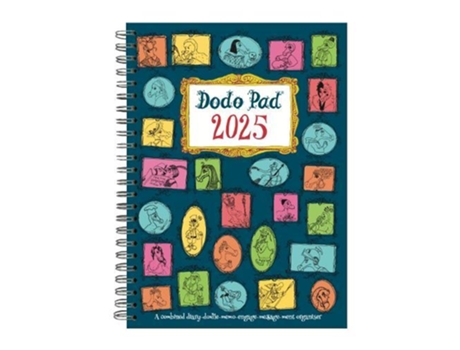 Livro The Dodo Pad A5 Diary 2025 - Calendar Year Week to View Diary de Lord Dodo (Inglês)