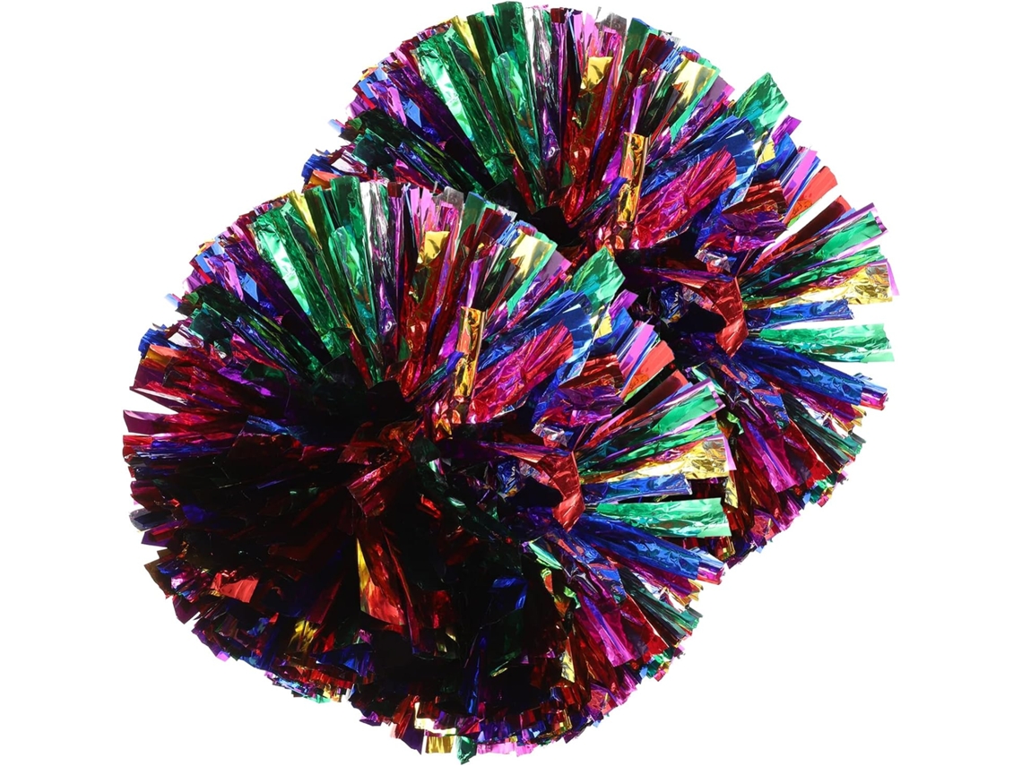 Pompons De Pet De 2 Peças Para Líderes De Torcida
