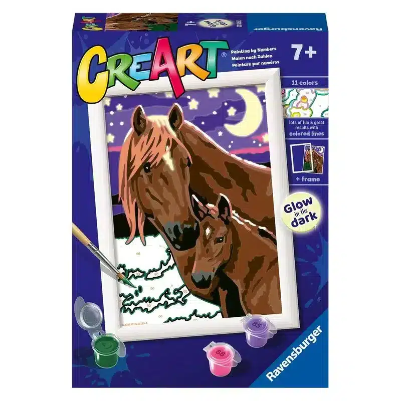 Kit Manualidades Creaart Serie E Classic Caballo, Luna Y Estrellas 23565 Ravens P24ravensburger