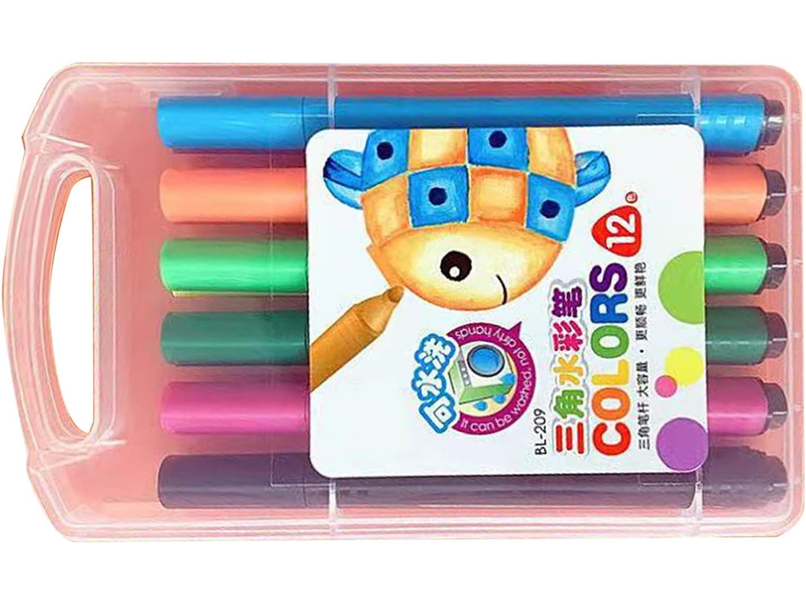 Conjunto De Canetas De Desenho Jeanoko Macias E Coloridas Para