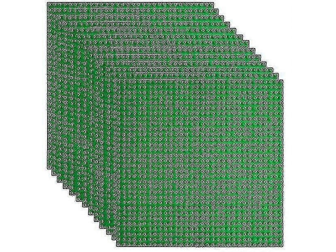 Placas De Base Clássicas Para Blocos De Montar, Compatíveis Com Grandes Marcas, Pacote Com 12 Unidades De 10x10 Polegadas, Ótimo Presente