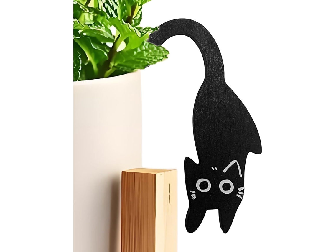 Suporte Genérico para Vaso de Flores em Formato de Gato Vaso Suspenso, Decoração para Estátuas Artesanais, Vaso Que CHABERLU