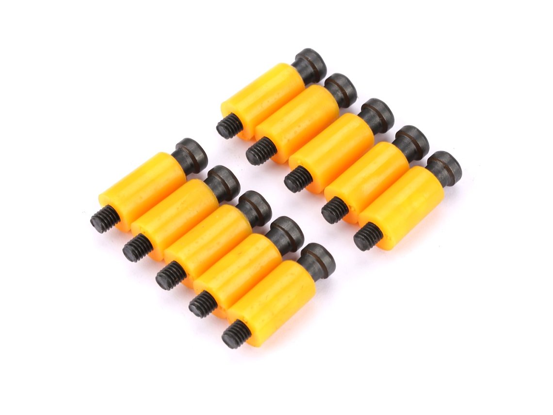 Kit De Parafusos E Porcas Com Rosca Hexagonal Laxiscreed Em Nylon Resistente