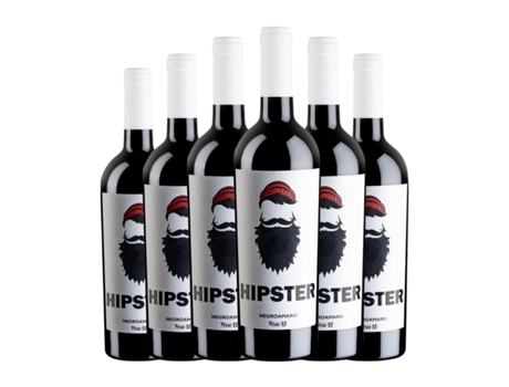 Vinho FERRO 13 Hipster Negroamaro Puglia (0.75 L - 6 Unidades)