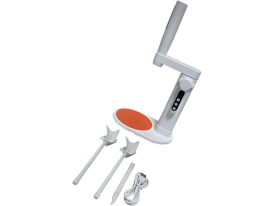 Agitador Elétrico Para Resina Epóxi, Com 5 Velocidades, Base Recarregável E Design Antiderrapante, Ideal