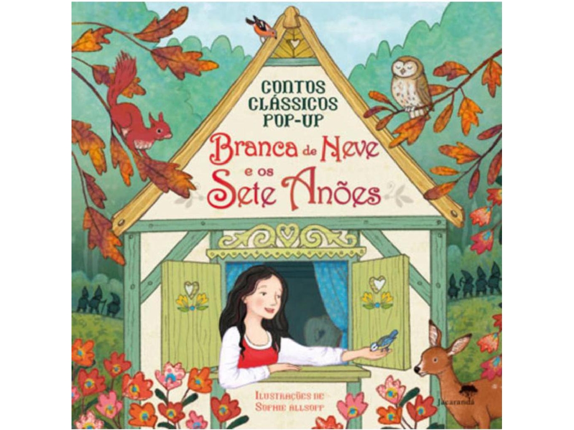 Livro Branca de Neve e Os Sete Anões de Susanna Davidson (Português)
