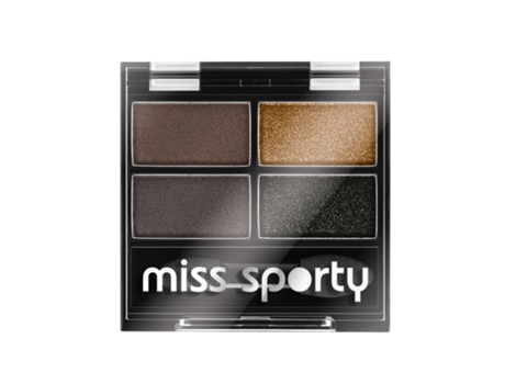 Estúdio De Cores Miss Sporty Quattro Sombra De Olhos 414 100 Smokey, 5g