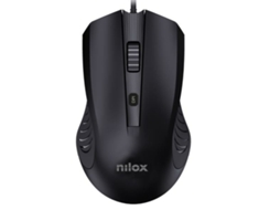 Rato NILOX Mousb1013 Preto Usb
