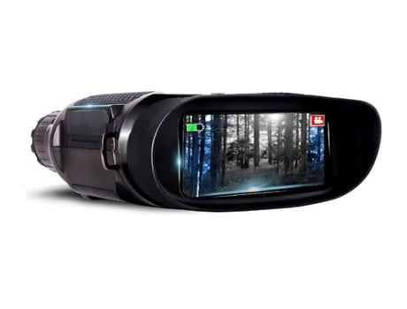 Óculos De Visão Noturna, Telescópio, 100 Clear Night, Lente Objetiva De Filme Azul Fmc, Vários Métodos De Fonte De Alimentação Bestvite (preto)