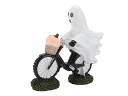 Estátua Ciclista LAXISCREED Pumpkin Ornament