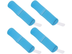 Conjunto De 4 Pulseiras Identificação Anti Perda Para Recém Nascidos, Pulseiras De Esponja Ajustáveis Para Hospitais E