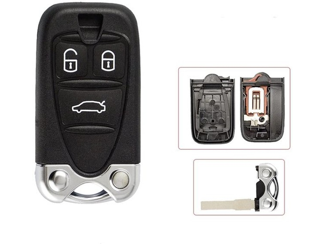 Chave De Ignição - Proteção Contra Furt - Preto - Apto Para Alfa Romeo 159/156/brera/spider - 100% Novo - Chave De Ignição