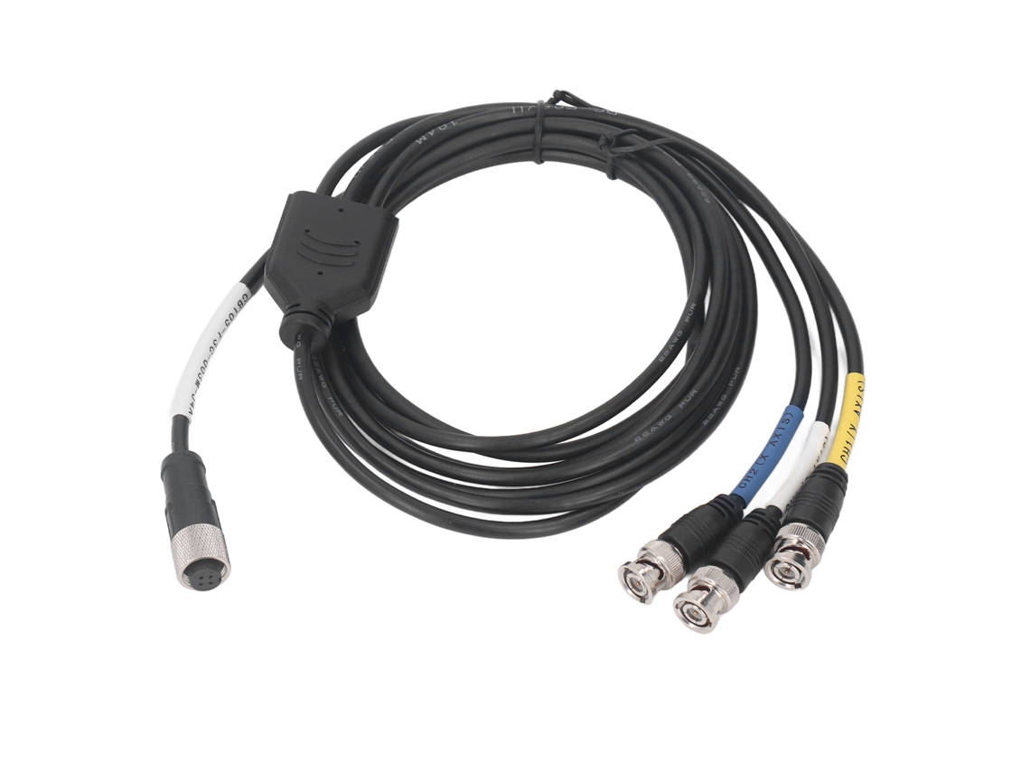 Conector De Sensor Cavo Aéreo Blindado 4 Pinos