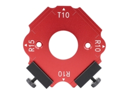 Modelo De Raio De Canto Arredondado Para Carpintaria Com Fresa Mesa Jig R10 T10 R15
