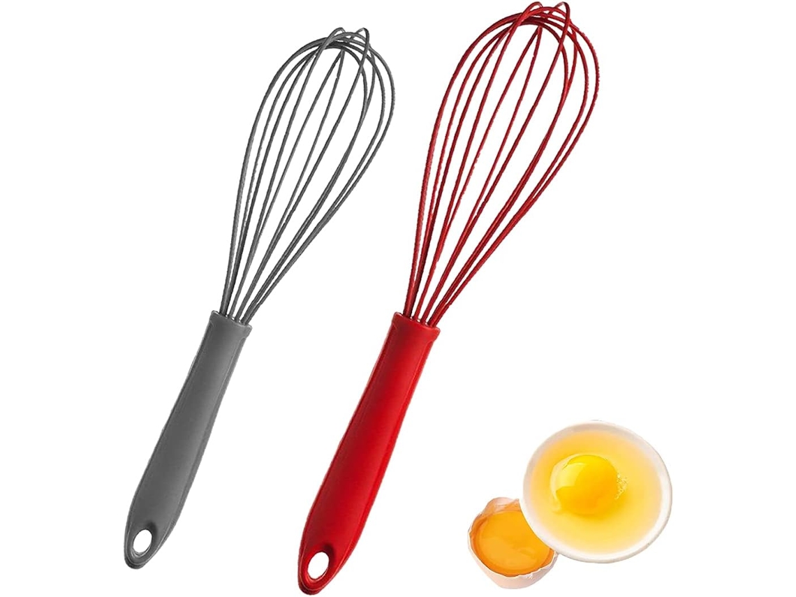 Conjunto De 2 Batedores De Silicone, Batedor De Silicone, Batedor Manual