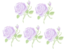 Conjunto De 5 Peças De Apliques Bordados De Rosas Para Roupas, Costura, Reparos E Decoração Diy