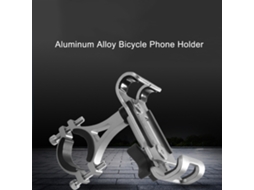 Suporte Para Celular De Bicicleta Mtb Aluminio Ajustavel 360° Rotativo Para Manubrio Moto Bike