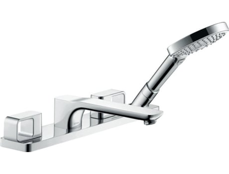 HANSGROHE Axor Urquiola Misturadora de 4 Furos para Azulejos Projeção 198Mm Cor: Óptica de Ouro Polido