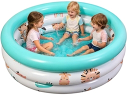 Piscina Inflável com estampa fofa, para uso externo, crianças, meninas e animais CHABERLU