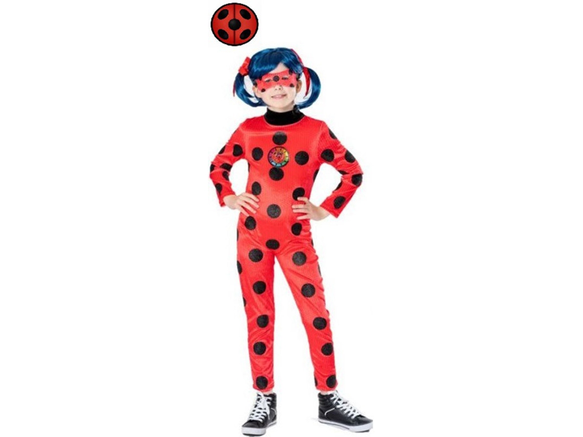 Fato de Menina RUBIE'S Miraculous Ladybug Premium  (9 - 10 anos)