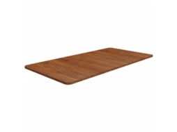 Vidaxl Bancada P/ Wc 100x50x1,5 Cm Madeira Tratada Castanho-escuro